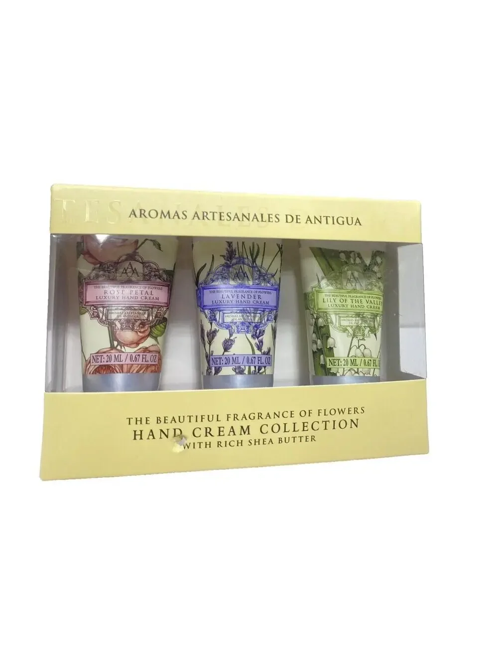Fragrance Of Flowers Hand Cream Collection 3pc Set With Rich Shea Butter Brand